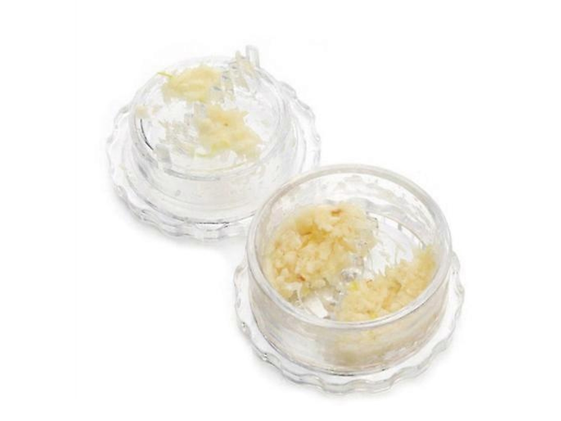 2 prensas de ajo manuales de plástico, trituradoras de ajo en espiral, picadoras de ajo manuales Rosewell