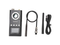 Detector De Cámaras Y Dispositivos De Escucha, 1-8000 Mhz, 1000 Mah, Portátil Con Luz Led.