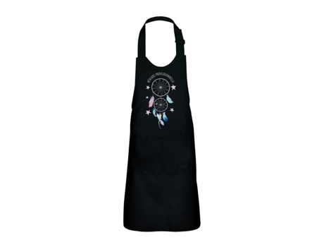 Delantal infantil 2 bolsillos de cocina noir reveuse profe