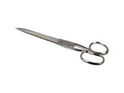 Tijera 3 CLAVELES Modista (18 cm - Acero Carbono - Gris)