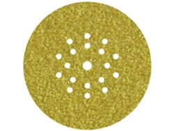 Wolfcraft 5632000 - 5 Discos Adhesivos De Lijar Grano Fino, Grano 60 Ø225 Mm