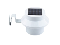 Luminaria solar exterior impermeable modelo 2026 para aleros, paredes, vallas y jardines; luminaria de protección para pasamanos en patios y parques.
