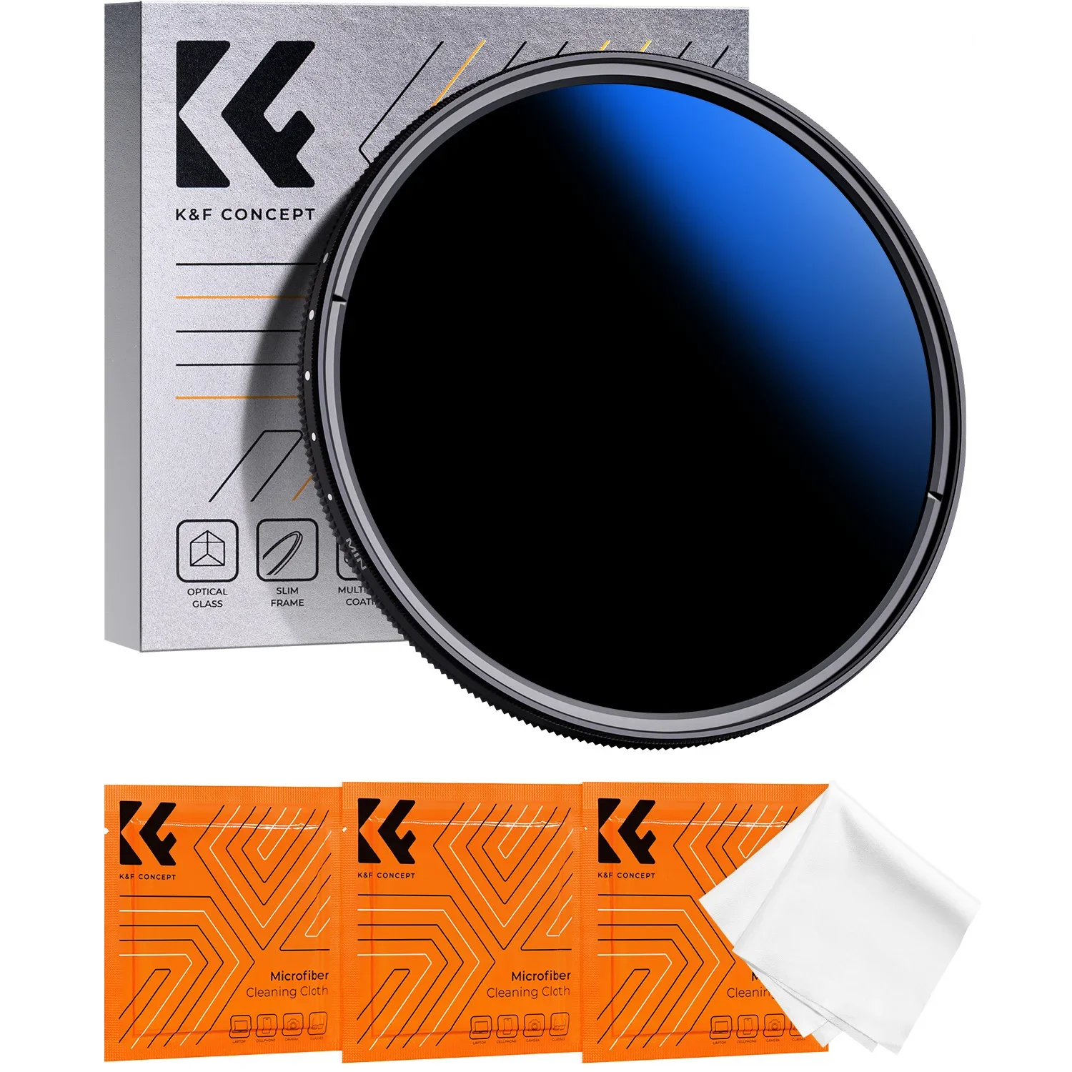 Filtro Nd variable Nd2-nd2000 (1-11 pasos), serie Nano-k, 3 capas, 77 mm