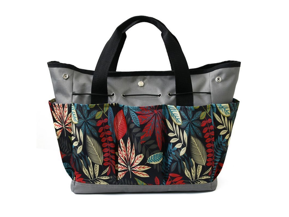 Bolsa De Almacenamiento Para Herramientas De Jardín Con 9 Bolsillos Material Oxford Impermeable