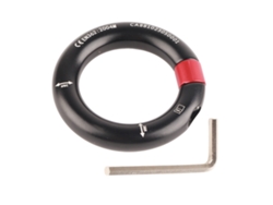 Anillo De Rápel De 12 Mm Con Conexión Desmontable Para Escalada En Roca, Rescate Y Equipo De Seguridad Para Arboristas - Negro