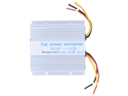 Convertidor Buck 24v Para 12v Regulador De Voltaje Dc 240w 20a Para Navegação Gps De Liga De Alumínio