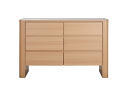 Comoda Marmol Mdf Travertino Gris Claro 120x40x80cm
