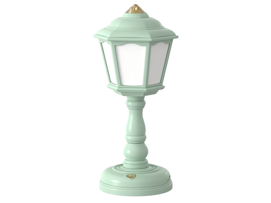 Luz Noturna De Carregamento Retro - Verde JEIIBRZUI