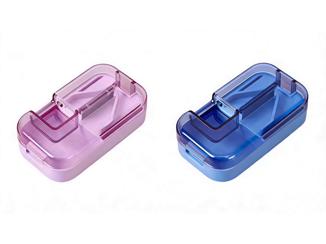 Cortador De Pastillas Henten Home Para Dividir Y Transportar Medicamentos (2 Unidades)