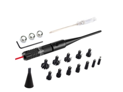 Calibrador Láser CHRUI Calibrador Láser No Giratorio Con 12 Adaptadores Ajustables Luz Roja