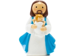 Figura Decorativa LITTLE DROPS OF WATER Batizado Menino (Azul - Resina)
