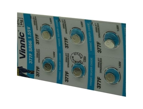 Juego de 10 Pilas OTECH Vinnic para SWATCH SQUARE 5 CM²