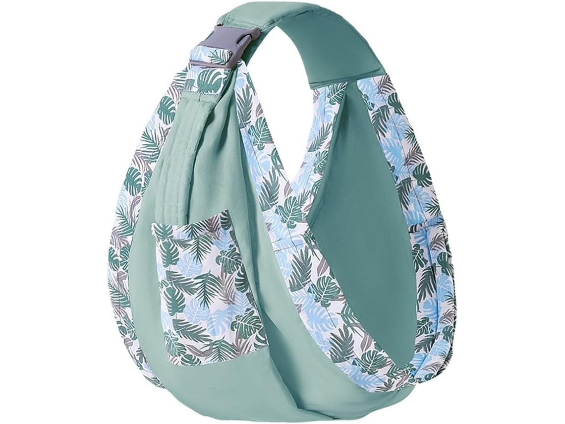 Portabebés ajustable Chrui para niños de 0 a 36 meses (verde matcha)