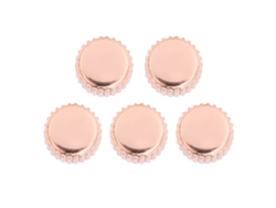 5 Piezas De Coronas De Reloj De Acero Resistentes Al Desgaste, Varios Tamaños, De 4,5 A 5,5 Mm Para Reparación.