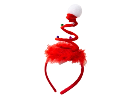 Diadema elástica de Navidad Sombrero de árbol de Navidad Sombrero de Navidad Diadema de sombrero de Papá Noel