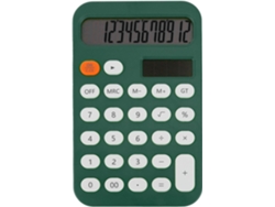 Calculadoras de bolsillo Eifson de 4 funciones, regalo para la vuelta al cole (verde)
