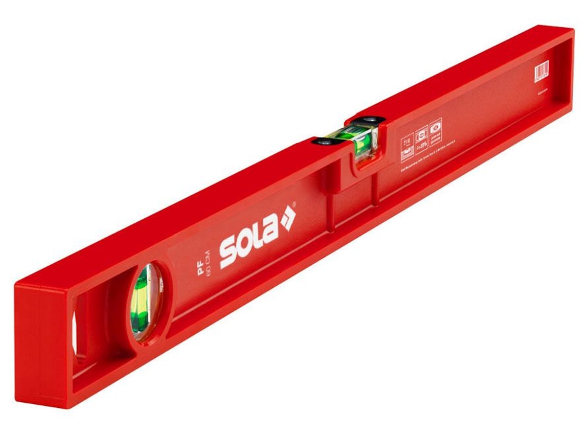 SOLA-Pf80-Nível De Burbuja De Plástico (800 Mm)