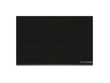 Placa de inducción 80cm 4 fuegos 7400w negra PXE831HC1E - BOSCH