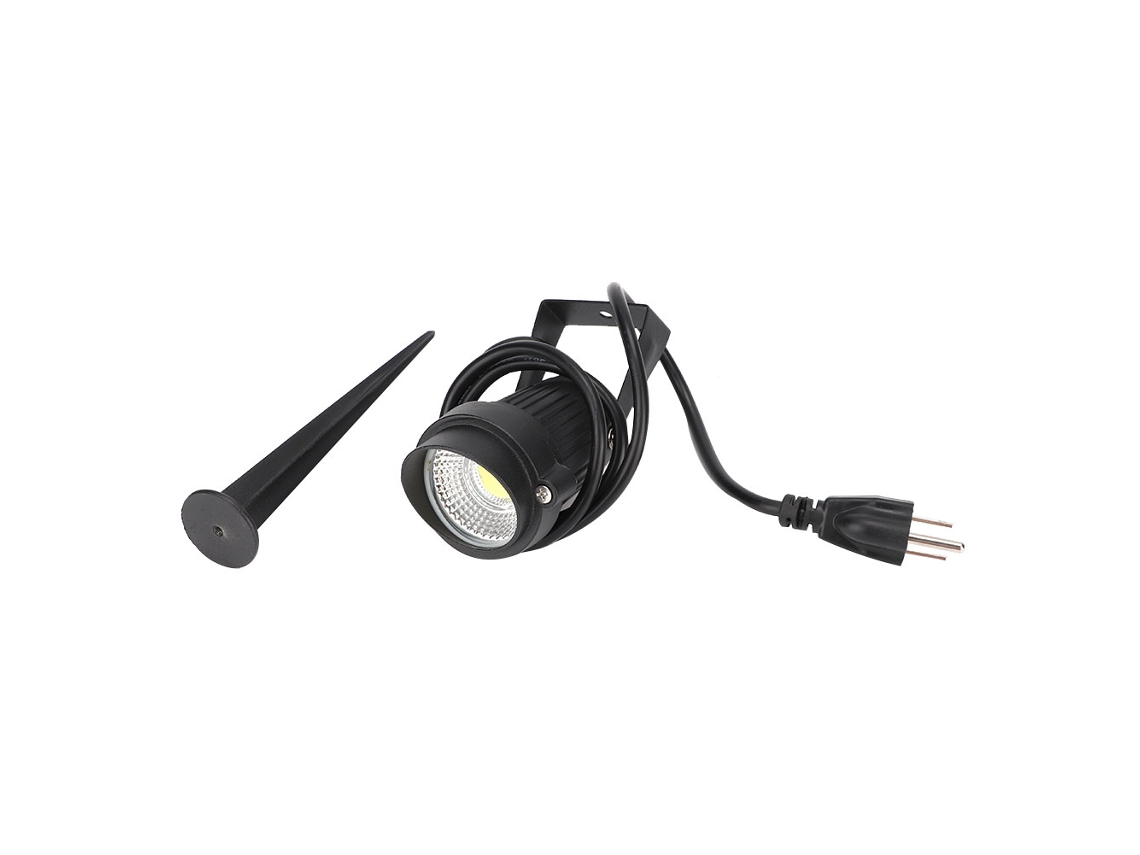 2026-lámpara De Césped Led Cob 5w Con Cable 1m Impermeable Ip65 Para Jardín Y Patio Exterior