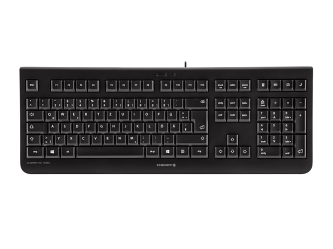 Teclado CHERRY (Con Cable - Layout UK - Teclado Numérico)