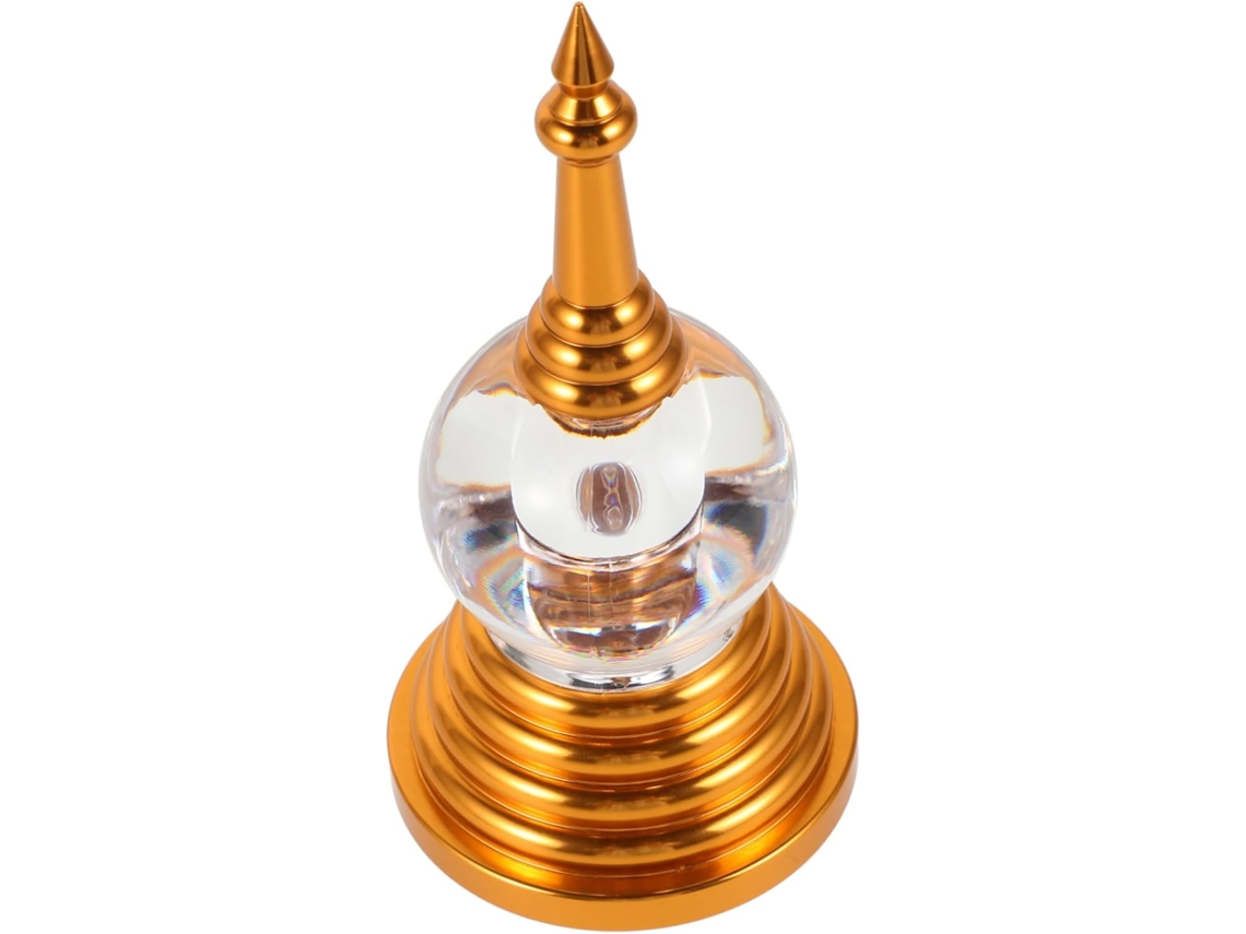 Figura De Ofrenda De Torre Budista De Acrílico Para Decoración De Mesa, Estatua De Templo Como Decoración Para El Hogar