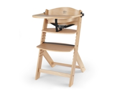 Trona 2 en 1 Kinderkraft ENOCK de madera con asiento regulable y reposapiés ajustable Madera