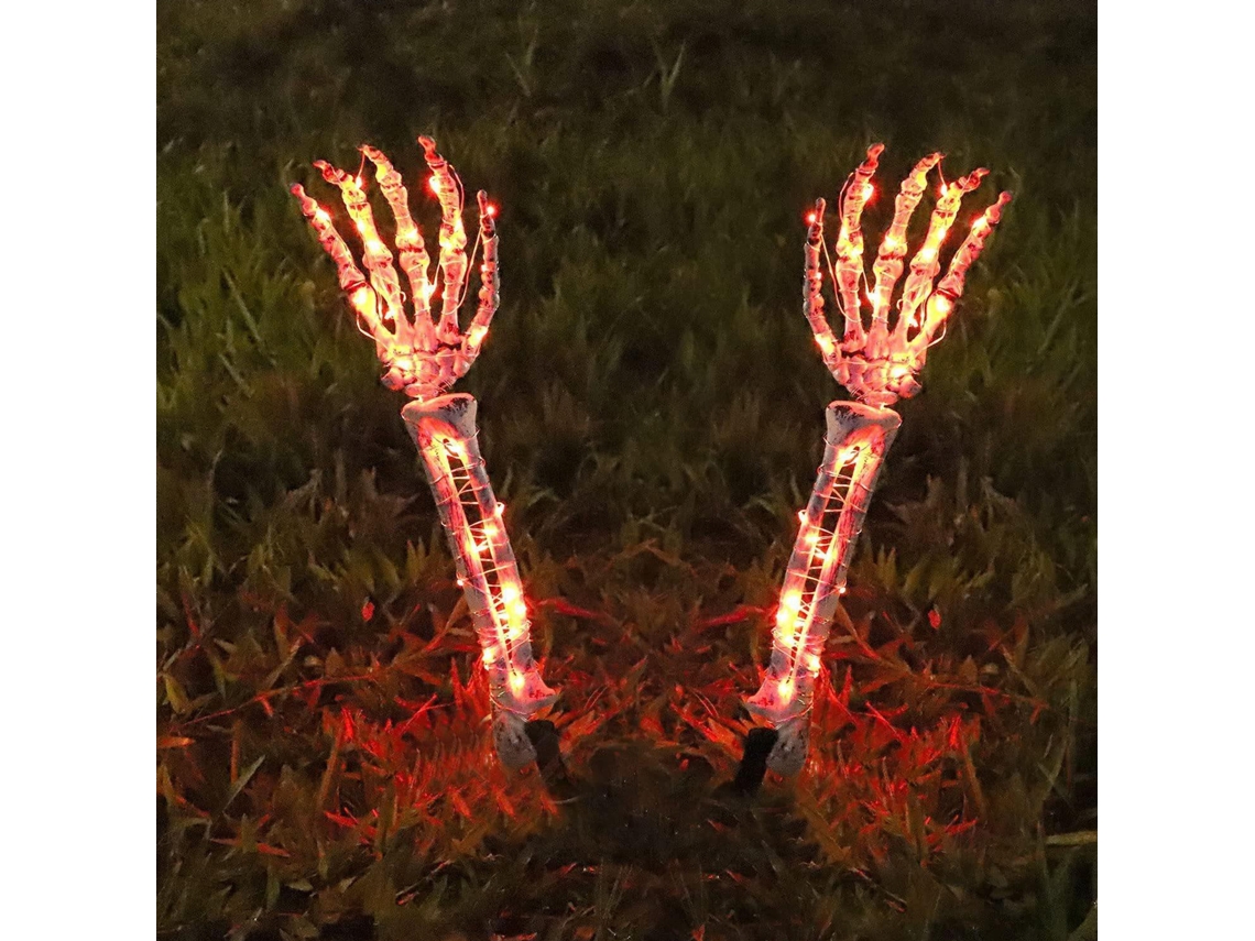 Decoración de Halloween iluminada e impermeable