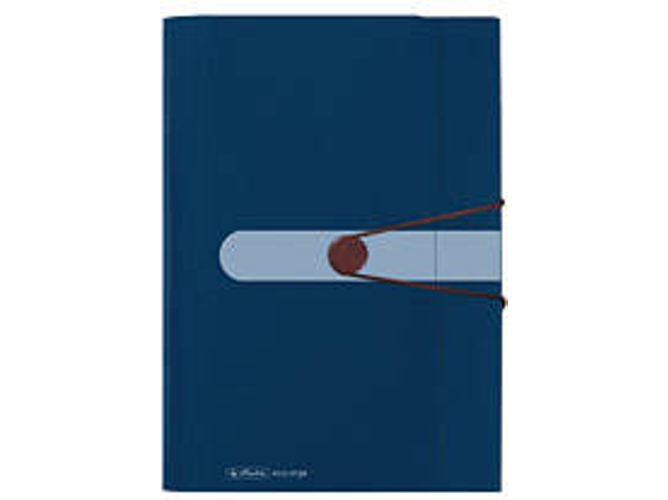 Carpeta HERLITZ 11411261 Azul (A3 - Polipropileno)