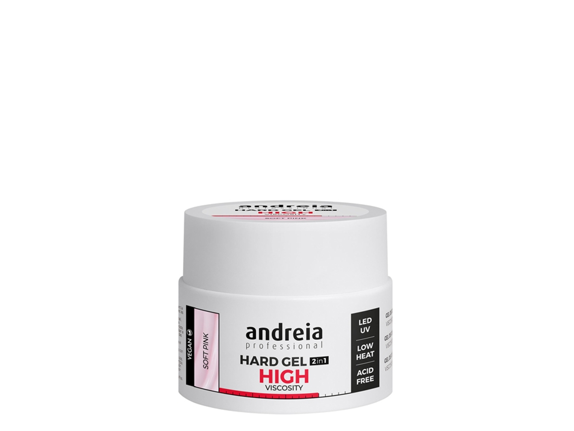Gel de construcción duro de alta viscosidad rosa lechoso 44G ANDREIA