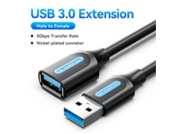 Cable extensor USB 3.0/2.0, para Smart TV, SSD, Xbox One, portátil, cable USB 3.0