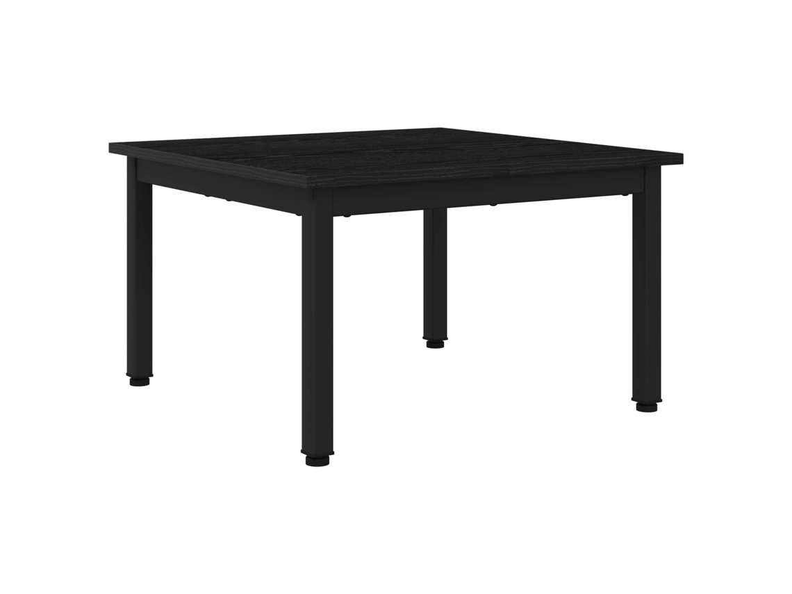 Mesa de centro HARLANV1 en roble negro, 60x60x36 cm.