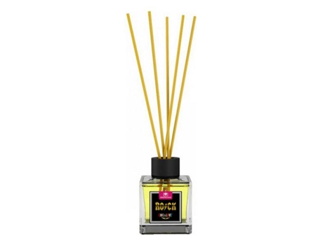 Ambientador CRISTALINAS Chic & Love Reed Diffuser Vanilla 40 Ml Difusor de Aroma Frasco de Perfume/Fragrância Verde Transparente