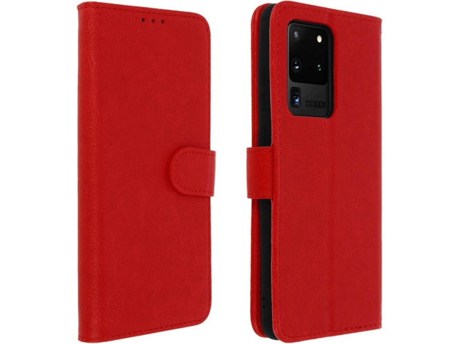 Funda Samsung Galaxy S20 Ultra AVIZAR Libro Rojo