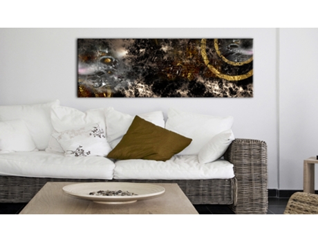Cuadro ARTGEIST Galaxie d'or (120x40)