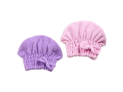 Conjunto de Toalla KOFIHETY Bandana Absorbente Lazo Morado - 2pcs (Talla Única)