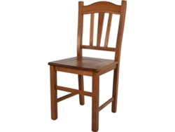 Cadeira T M C S Silvana (Castanho Noz Claro - 94x45x51 cm - Madeira)