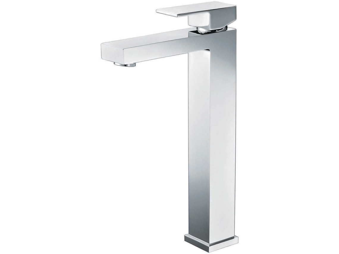 Grifo De Lavabo Elevado 13 En Latón Negro, Colección Alphée