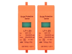 2 Protectores Contra Sobretensiones De 420 V Ca Y 20 Ka, Equipo De Seguridad Con Pararrayos.