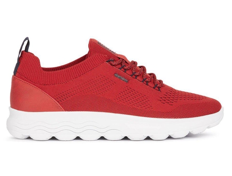 Zapatillas GEOX Spherica Hombre (42 - Rojo)