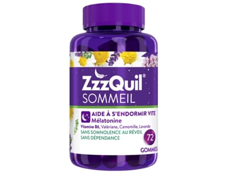 Sleep Melatonin 72 Gummies ZZZQUIL