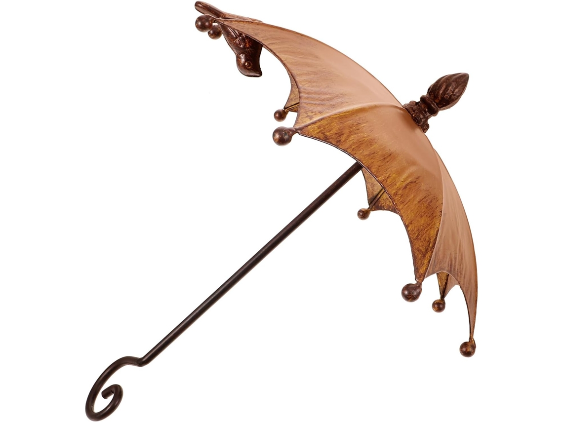 Comedero Colgante De Hierro Inoomp Para Pájaros, Para Jardín Y Balcón. A La Intemperie, Con Diseño Decorativo Y Fácil