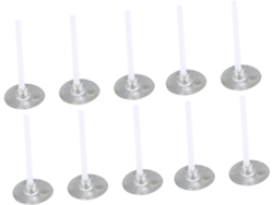500 Mechas Para Velas Con Bases Duraderas, Sin Humo, Pestañas Estables Para La Fabricación De Velas.