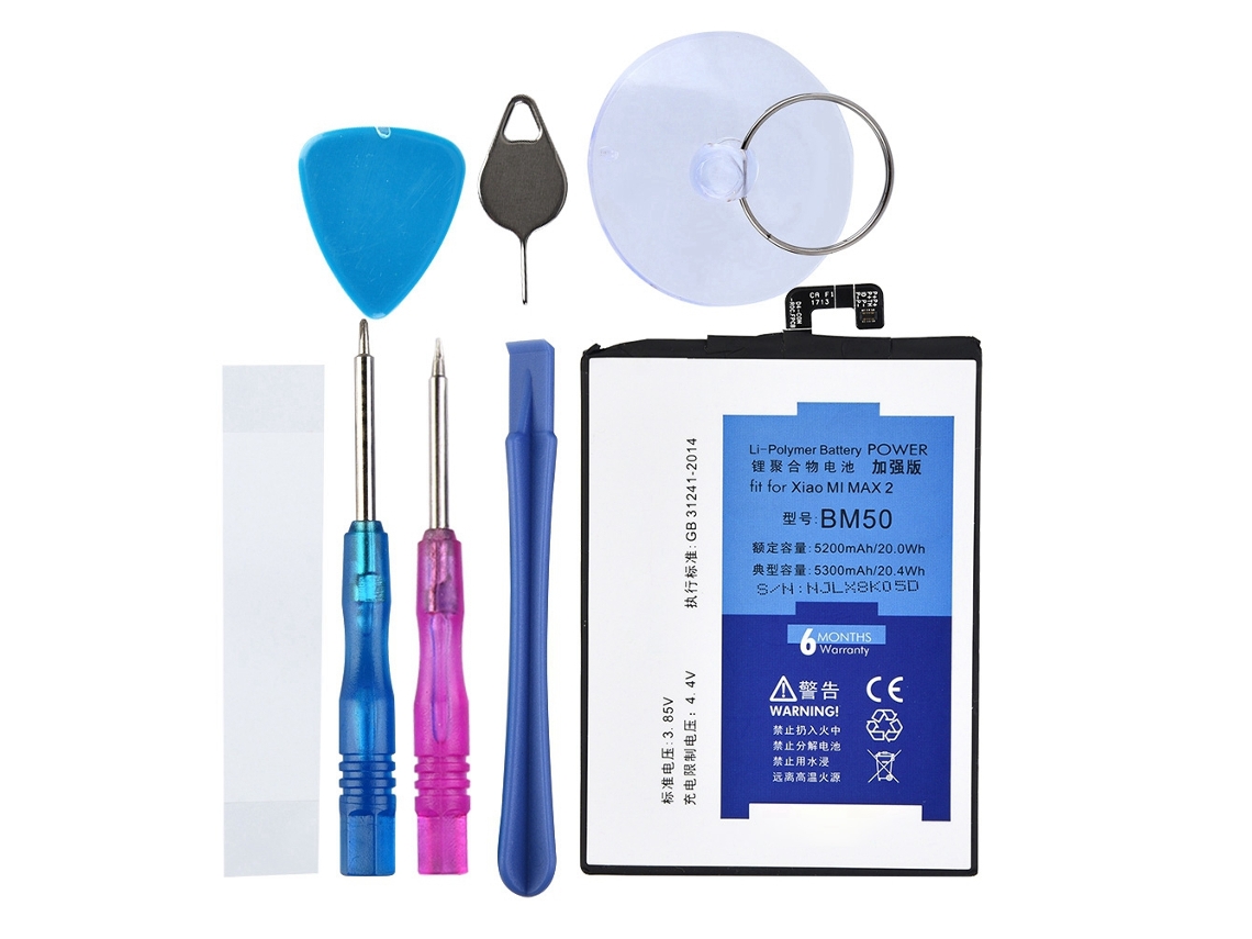 Batería para Xiaomi Mi Max2 Bm50 5300 mAh autorizada por Nohon EOOCOO