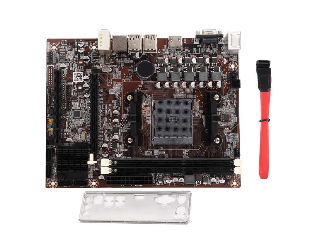 Placa Madre De Computadora De Escritorio Para Amd A88 A10/a8/a6/a4/athlon Con Batería