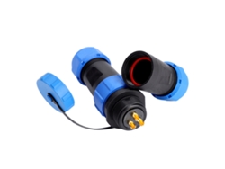 Conector De Plástico Impermeable Sp21 De 3 Pines Con Clasificación Ip68 Para Bombillas Y Linternas.