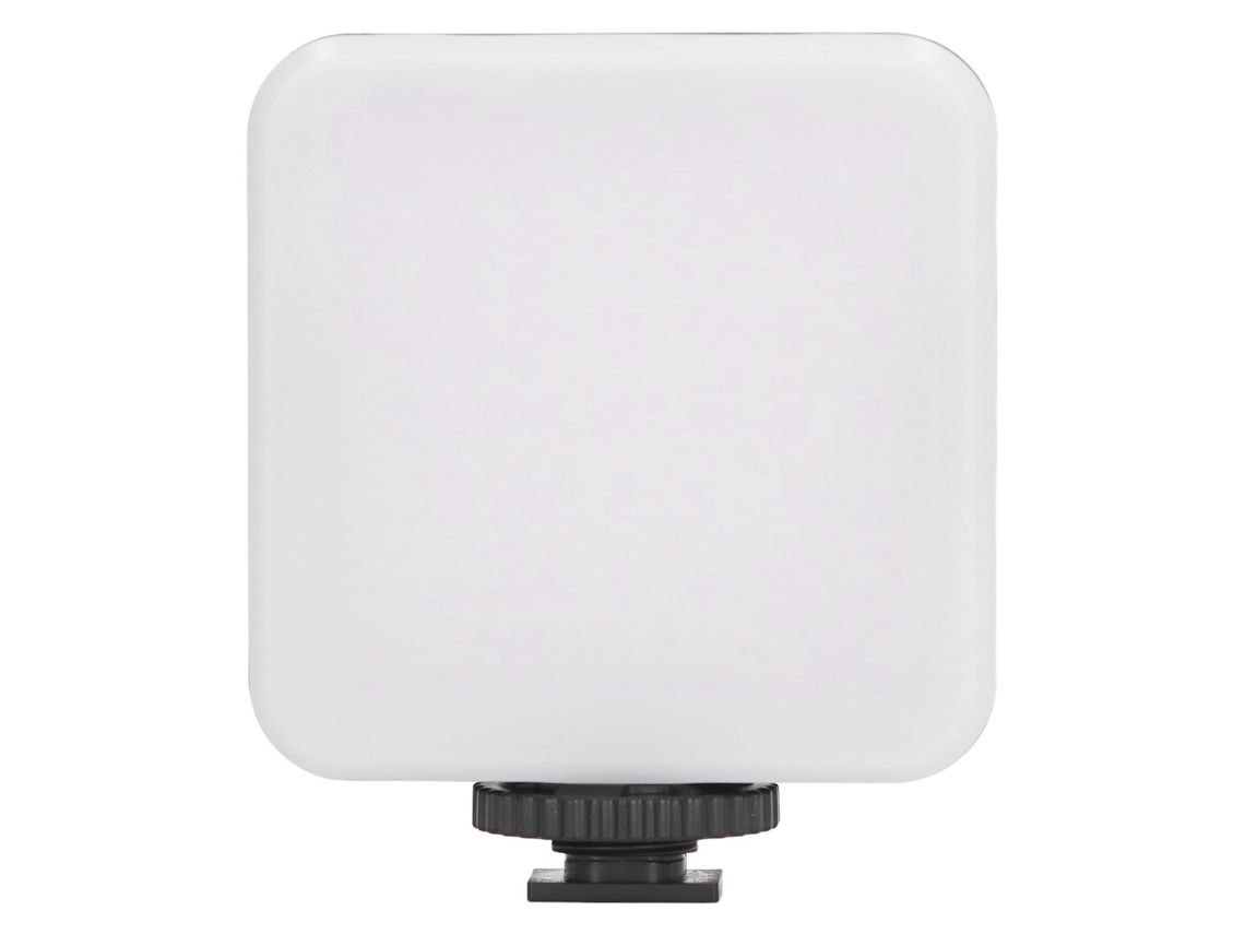 Luz De Relleno Led Mini Bonita Luz Blanca Con Tuerca 1/4in Portátil Para Trípode Cámara Video