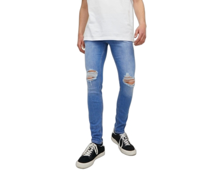 Pantalones Vaqueros para Hombre JACK & JONES (27x32 - Azul)