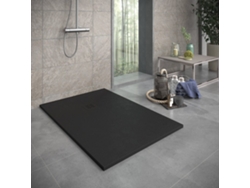 Base de Duche em Resina Sierra Preta 180x80 Cm Grade RC