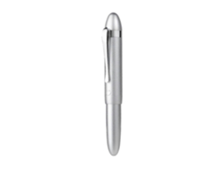 Pluma estilográfica Hongdian M1 Office con punta de iridio EF/F y cuerpo metálico corto