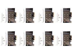 Tarjeta Adaptadora Pcie A M.2/m.2 Para Pc De Escritorio 8x X4 X8